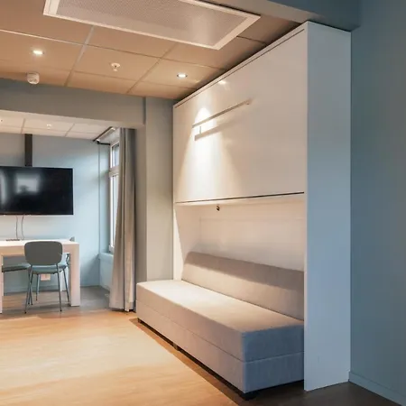 Downtown _ Luxury _ Queen Bed _ Fast Wifi _ 4k Tv Lägenhet Arendal